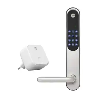 Punkt1 Yale doorman classic all inclusive smart dørlås sølv tilbud