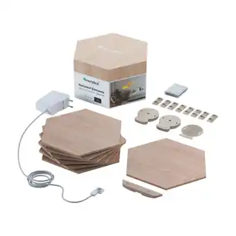 Punkt1 Nanoleaf elements lyspaneler startpakke 7-pak tilbud
