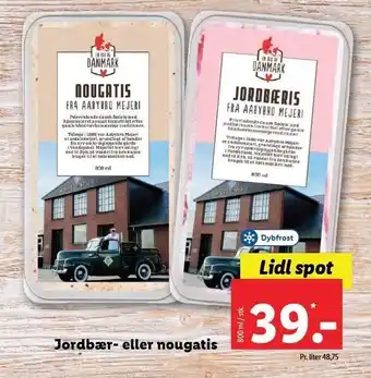 Lidl Jordbær el. nougatis tilbud