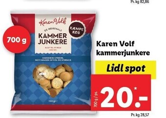 Lidl Karen volf kammerjunkere tilbud