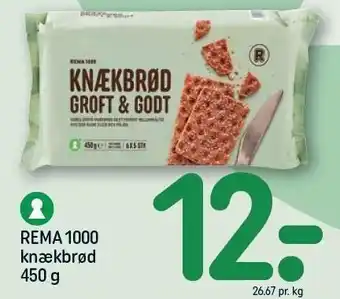 REMA 1000 Rema 1000 knækbrød tilbud