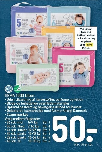 REMA 1000 Rema 1000 bleer tilbud