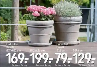 REMA 1000 Lerkrukke basalt eller underfad basalt tilbud