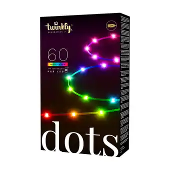 Twinkly dots lysstrimmel 60 rgb 3m sort