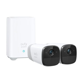 Eufycam 2 sikkerhedssystem med 2 kameraer