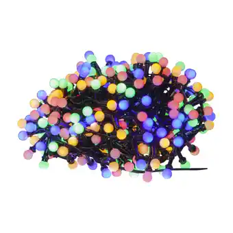 Punkt1 Star trading 472-51 berry mini led lyskæde 6 m, flerfarvet tilbud