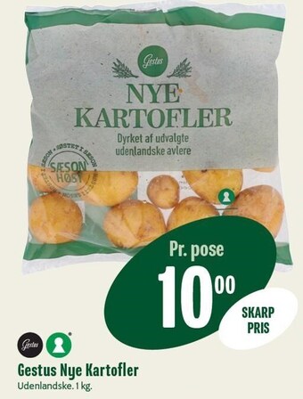 Min Købmand Gestus nye kartofler tilbud