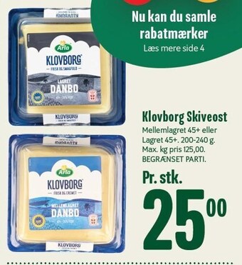 Klovborg skiveost