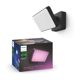 Philips hue wca discover projektørlys udendørs sort 230v