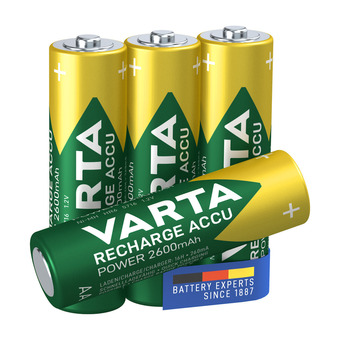 Punkt1 Varta rech.ac. power aa 2600mah 4-pak tilbud