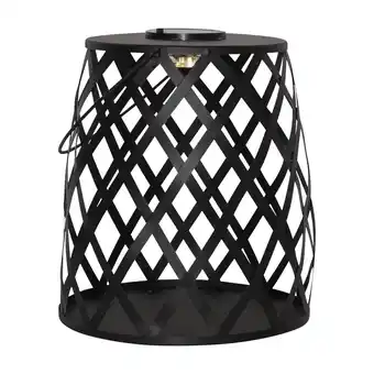 Punkt1 Star trading 481-85 calabria lanterne 28 cm, sort tilbud