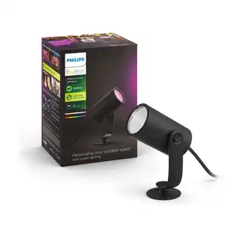 Punkt1 Philips hue wca lily spotlight forlængelse sort 24v tilbud