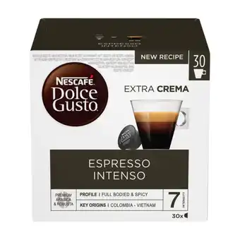 Nescafe dolce gusto espresso intenso kaffekapsler 30 stk