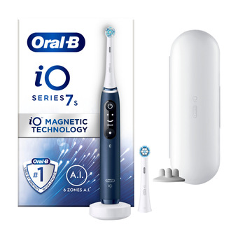 Punkt1 Oral-b io series 7s elektrisk tandbørste, sapphire blue tilbud