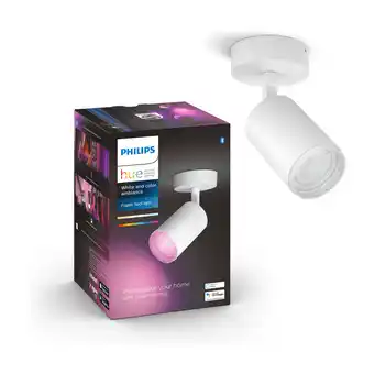 Punkt1 Philips hue wca fugato single spotlight hvid tilbud