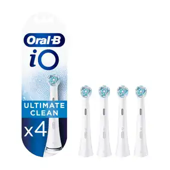 Oral-b io ultimate clean 4stk børste hv
