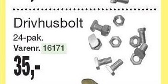 Harald Nyborg Drivhusbolt tilbud