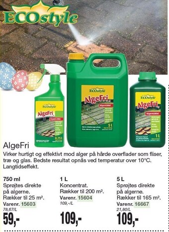 Harald Nyborg Ecostyle algefri tilbud