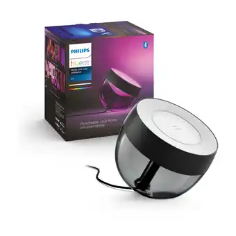 Punkt1 Philips hue iris gen4 bordlampe, sort tilbud