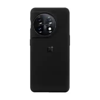 Oneplus 11 sandstone bumper beskyttelsescover sort