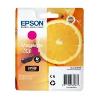 Epson 33xl magenta claria premium blæk