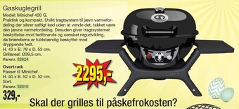 Harald Nyborg Gaskuglegrill tilbud