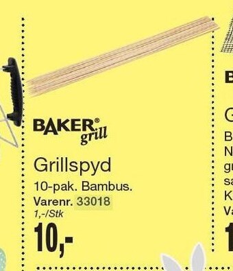Harald Nyborg Grillspyd tilbud