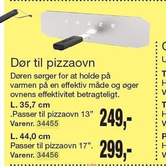 Harald Nyborg Dør til pizzaovn tilbud