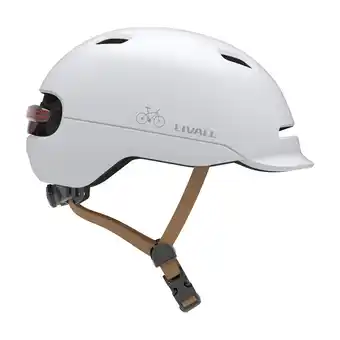 Expert Livall c20 smart hjelm medium hvid tilbud