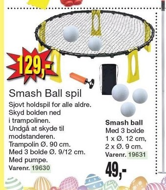 Harald Nyborg Smash ball spil tilbud
