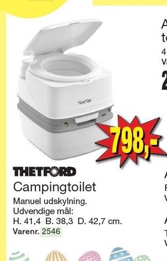 Harald Nyborg Campingtoilet tilbud