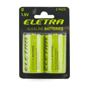 Expert Eletra batterier alk d 2 pak tilbud