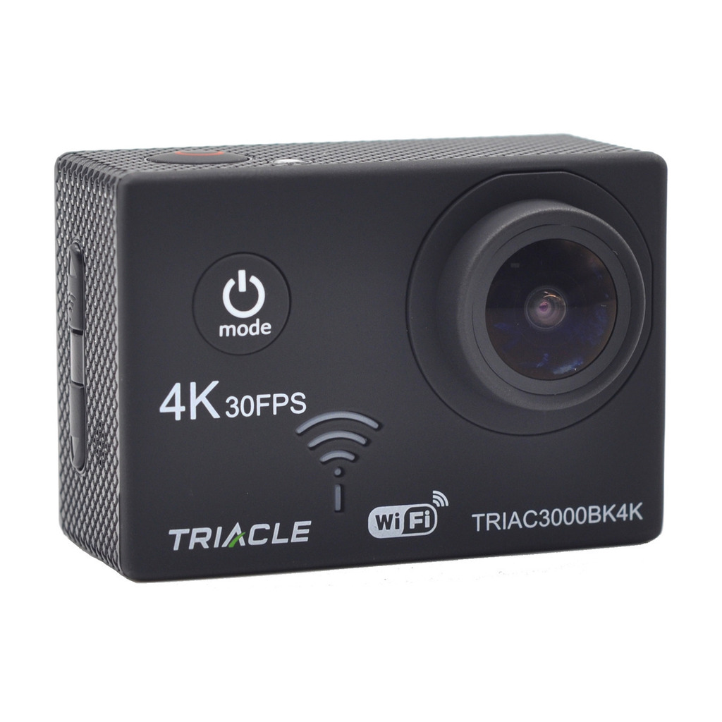 Triacle actionkamera 4k, sort tilbud hos Expert