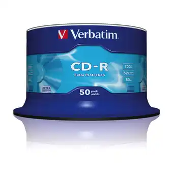 Expert Verbatim cd-r 700mb 52x50pk spindel tilbud