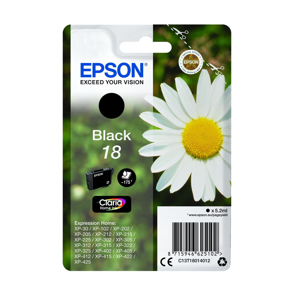 Expert Epson 18 - black standard tilbud