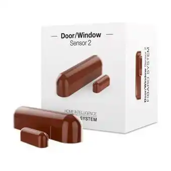 Fibaro fgdw-002-6 door/window sensor brown z-wave