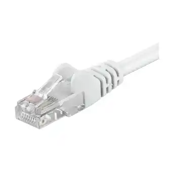 Qbulk utp patch cable cat 5e white 30m