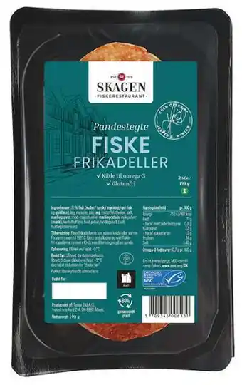 REMA 1000 Fiskefrikadeller, 190 g tilbud