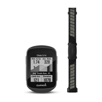 Garmin edge 130 plus gps-cykelcomputer + hrm-dual pulsbælte bundle