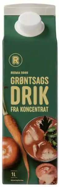 Grøntsagsdrik, 1 l
