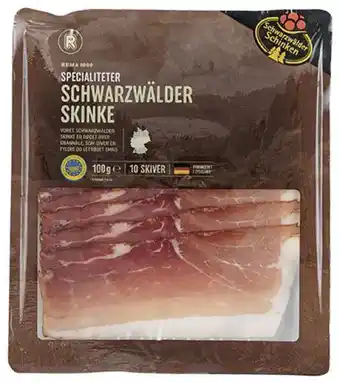 REMA 1000 Schwarzwälder skinke, 100 g tilbud