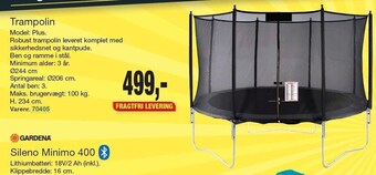 Harald Nyborg Trampolin tilbud