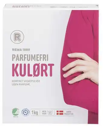 Vaskepulver, 1 kg