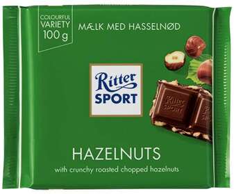 Rema 1000 Mælk med hasselnød, 100 g tilbud