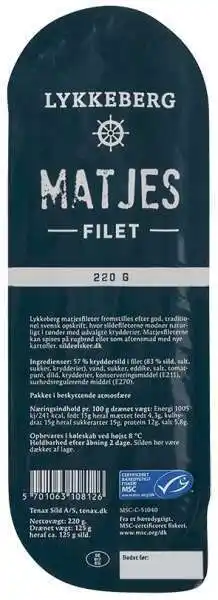 Matjesfilet, 125 g