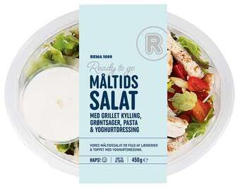 REMA 1000 Måltidssalat, 450 g tilbud