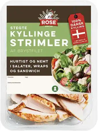 REMA 1000 Kyllinge strimler, 150 g tilbud