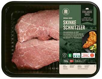 Skinkeschnitzler, 250 g