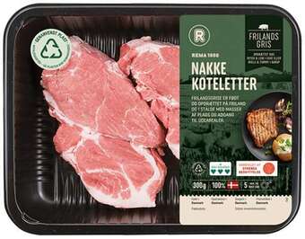 Rema 1000 Nakkekoteletter, 300 g tilbud