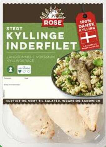 Rema 1000 Kyllinge inderfilet, 150 g tilbud